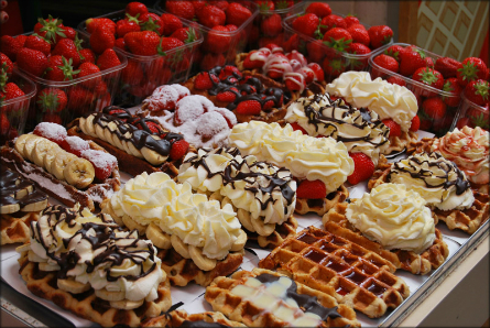 Gofres o Waffles ¿se te antoja uno?