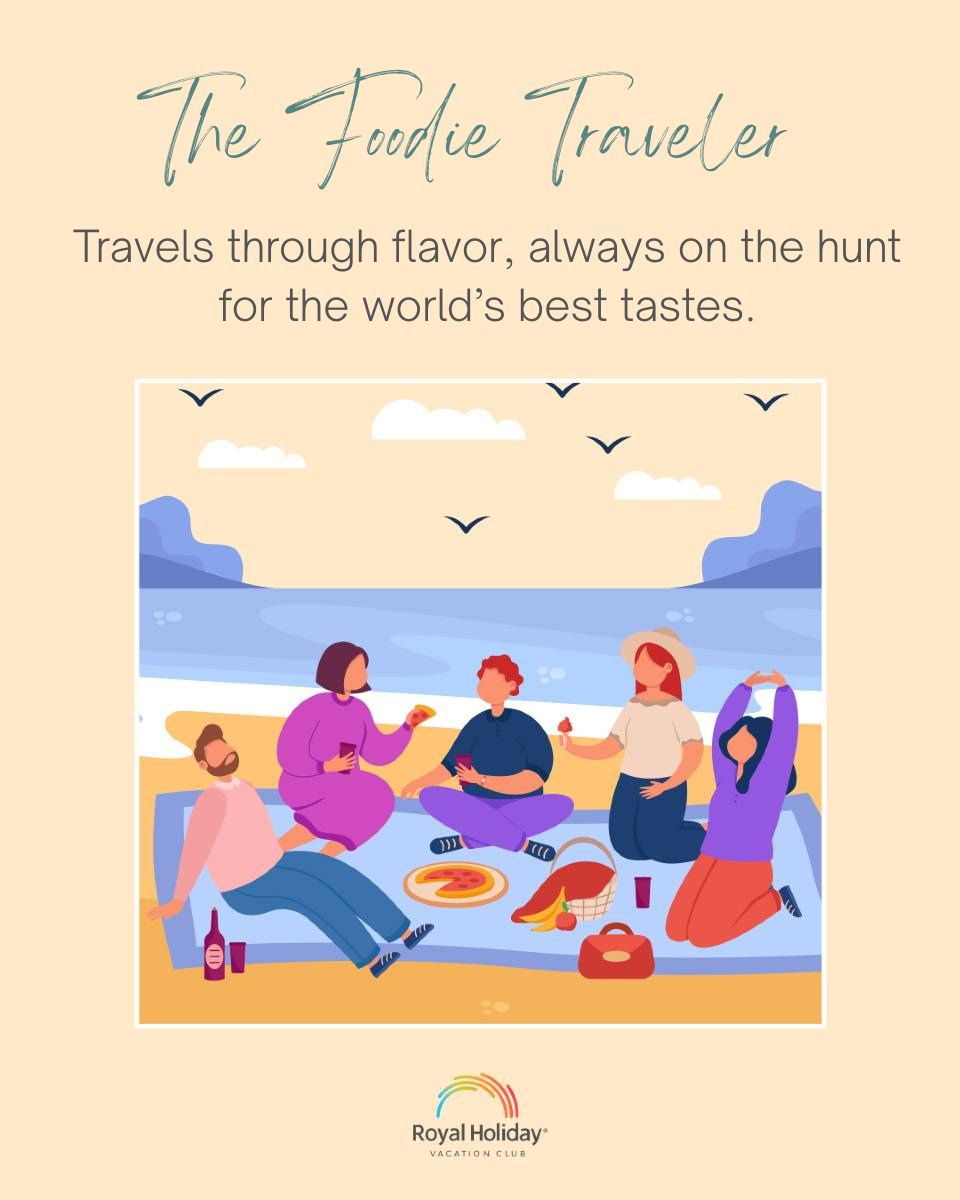 Foodie traveler