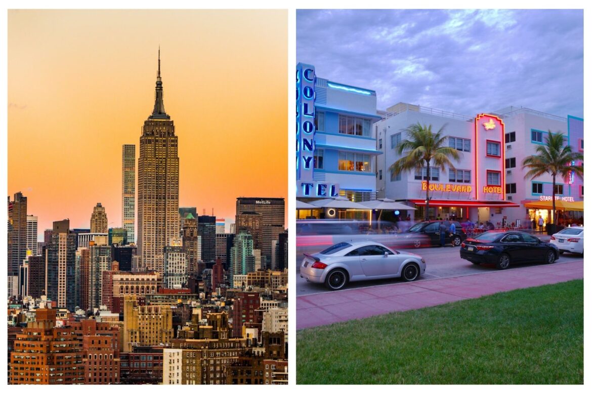 Miami New York