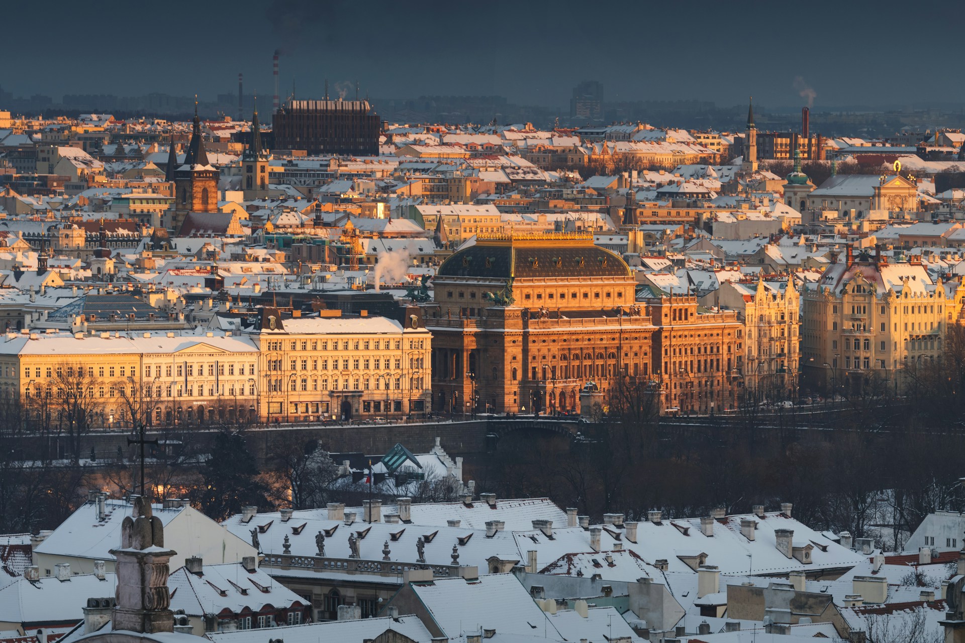 PRAGA- Europa no inverno