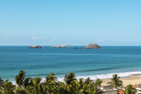 El Palmar Beach in Ixtapa El Palmar Beach