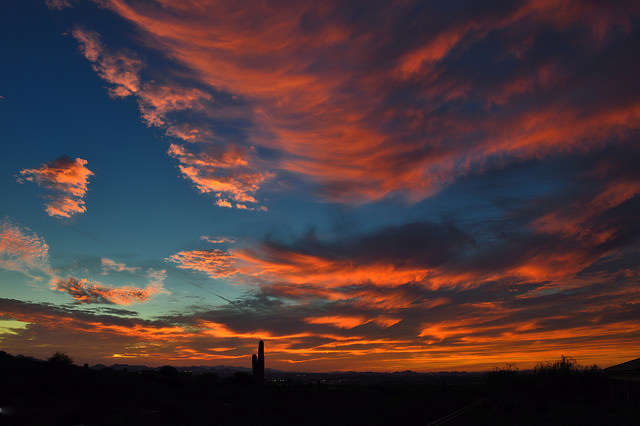 Sunset in Scottsdale, Arizona Source: Diana Robinson