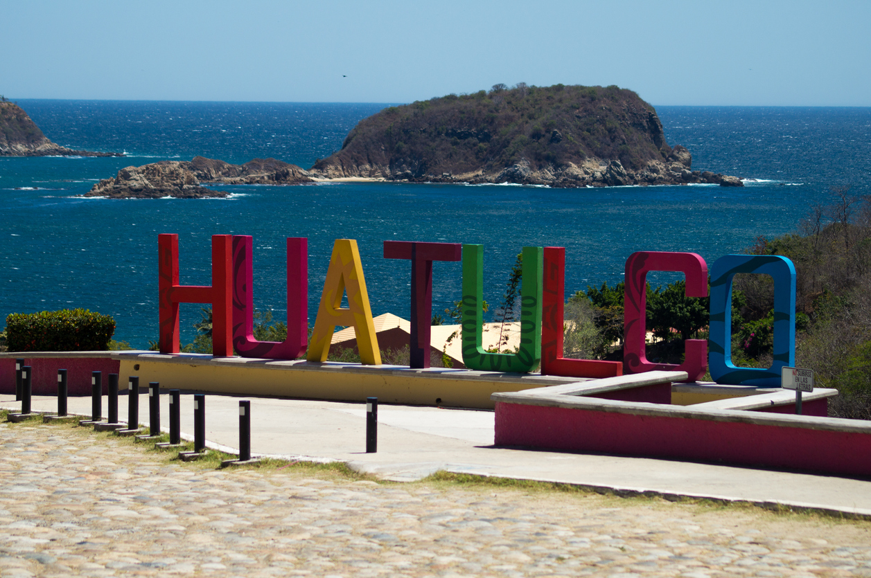Bahía de Huatulco en Oaxaca México