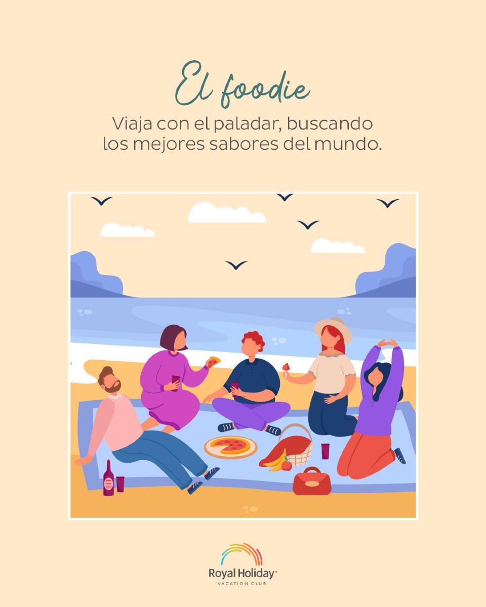 tipo de viajero foodie