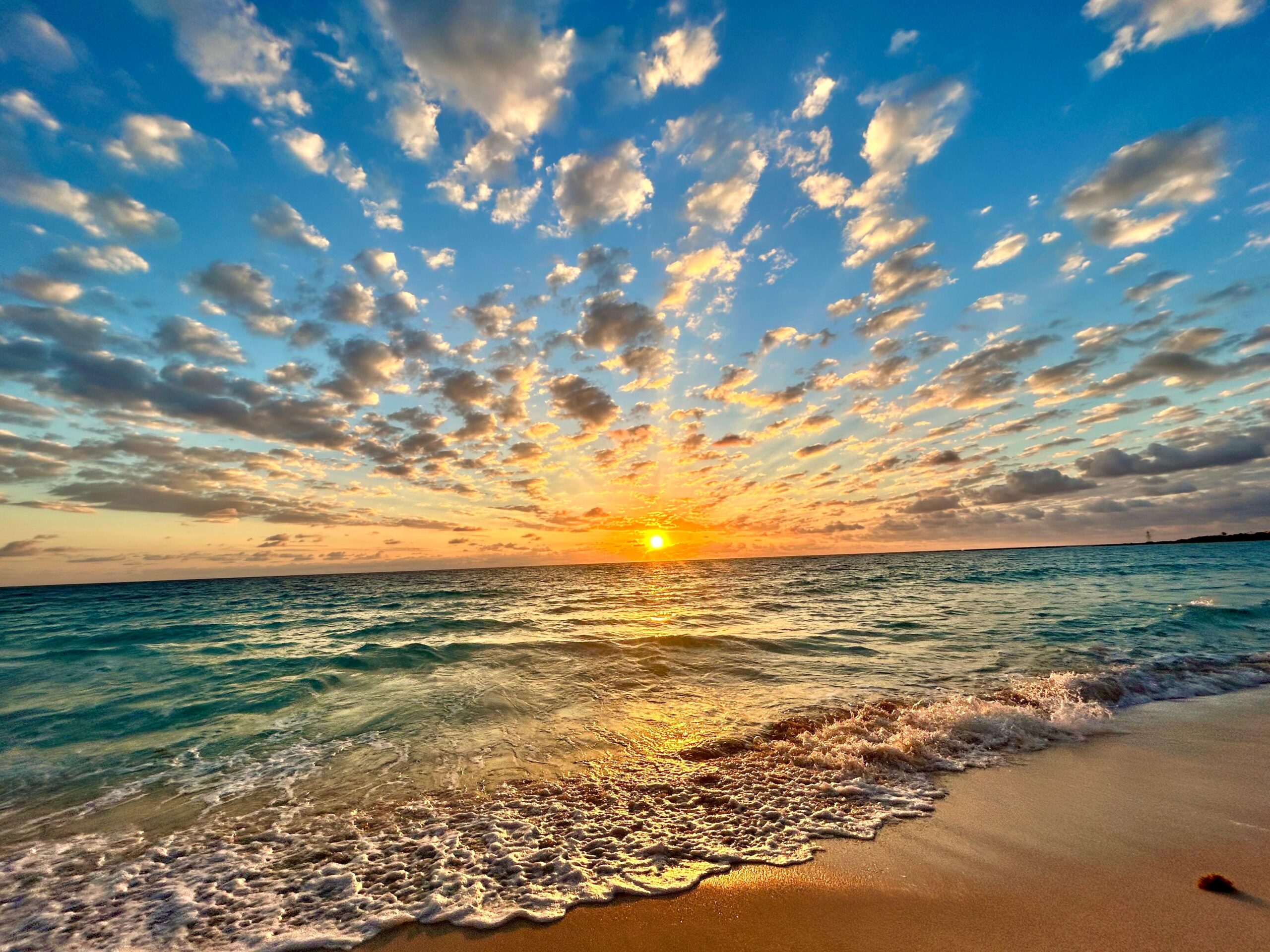 atardecer cancún