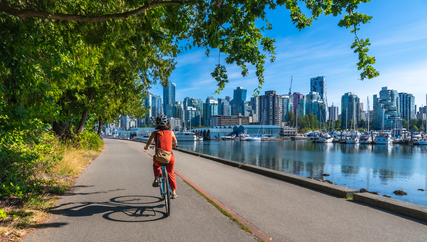 Vancouver downtown skyline 
