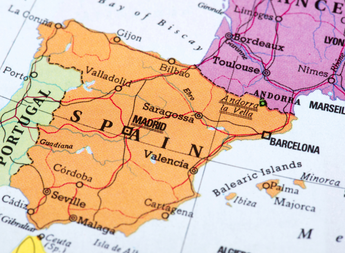 mapa de españa